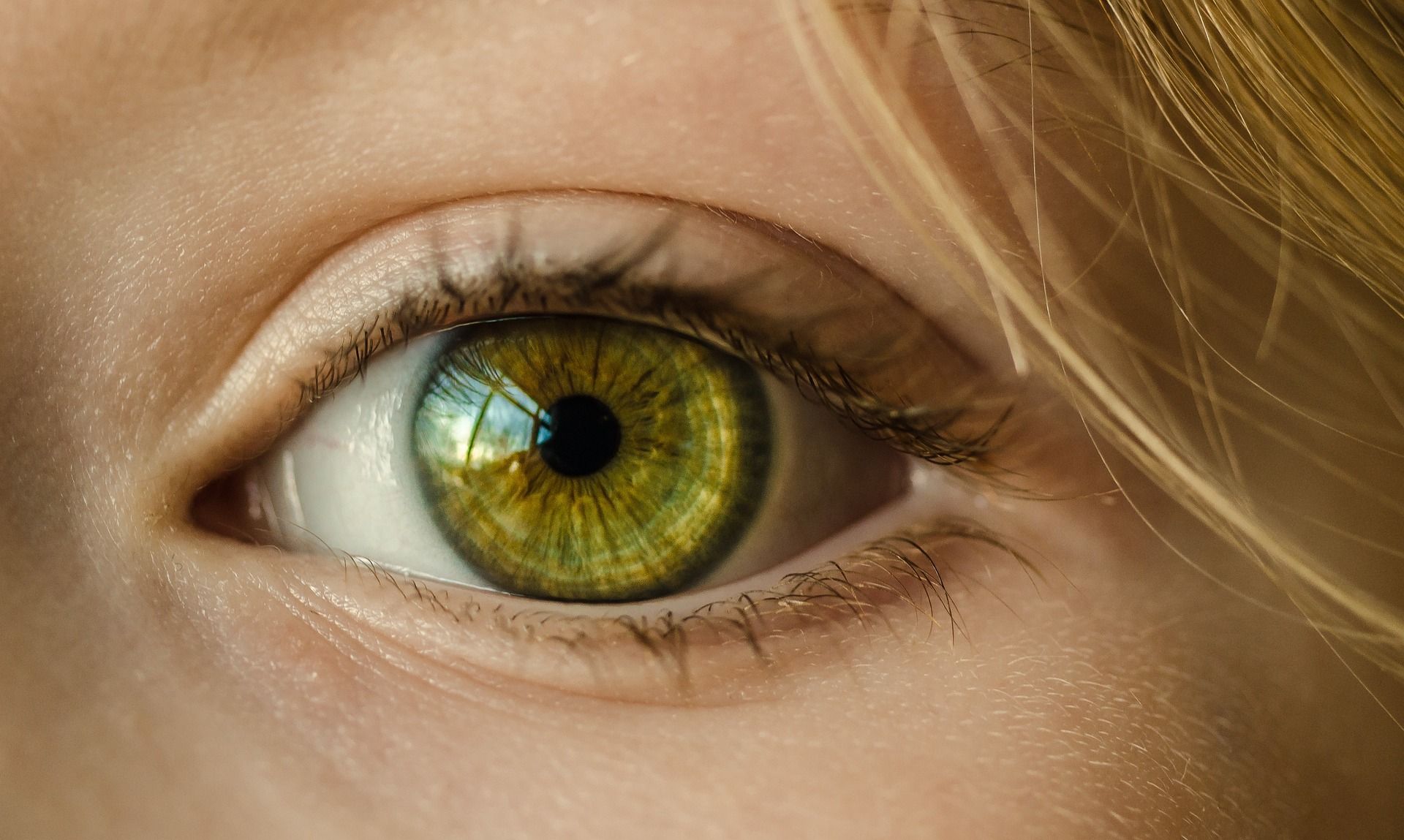 Gros plan sur des yeux pour illustrer la thérapie EMDR
